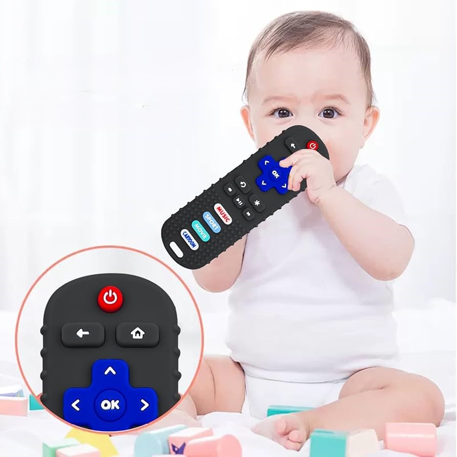 Baby Teether TV Remote Control